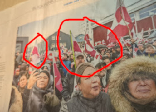 Detail der geopolitischen Manipulation